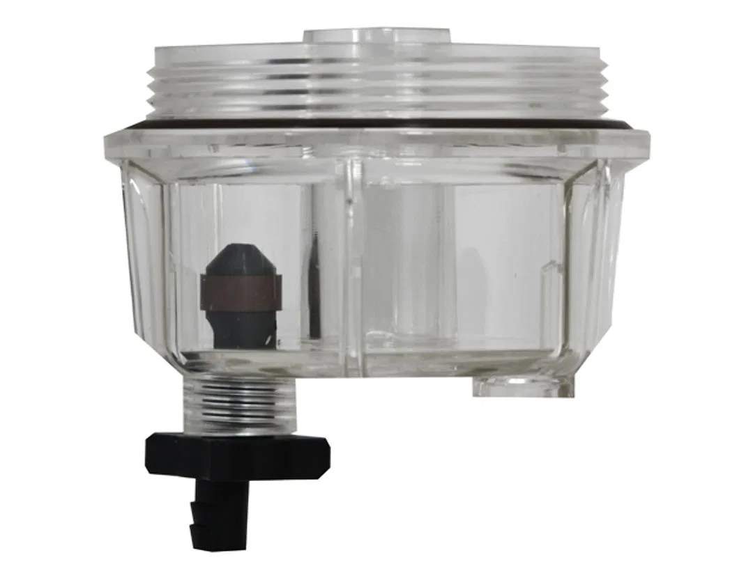 18-7922-1 – SIERRAMARINE Fuel Water Separator Filter Collection Bowl, For Use With Fuel Water Separator Filter Clear ...